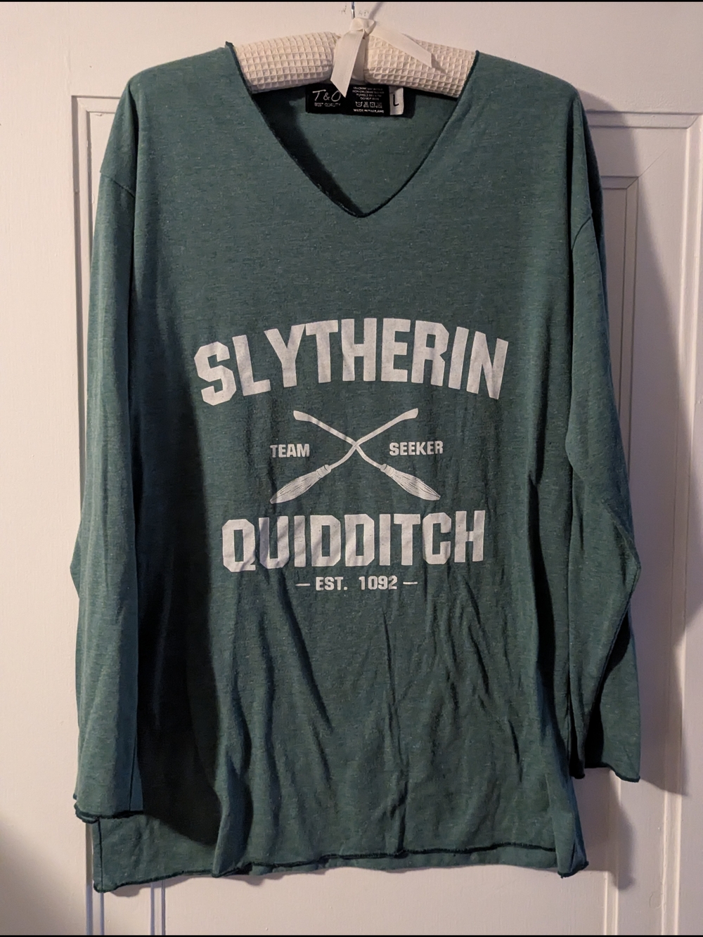 Slytherin Quidditch Baseball Tee